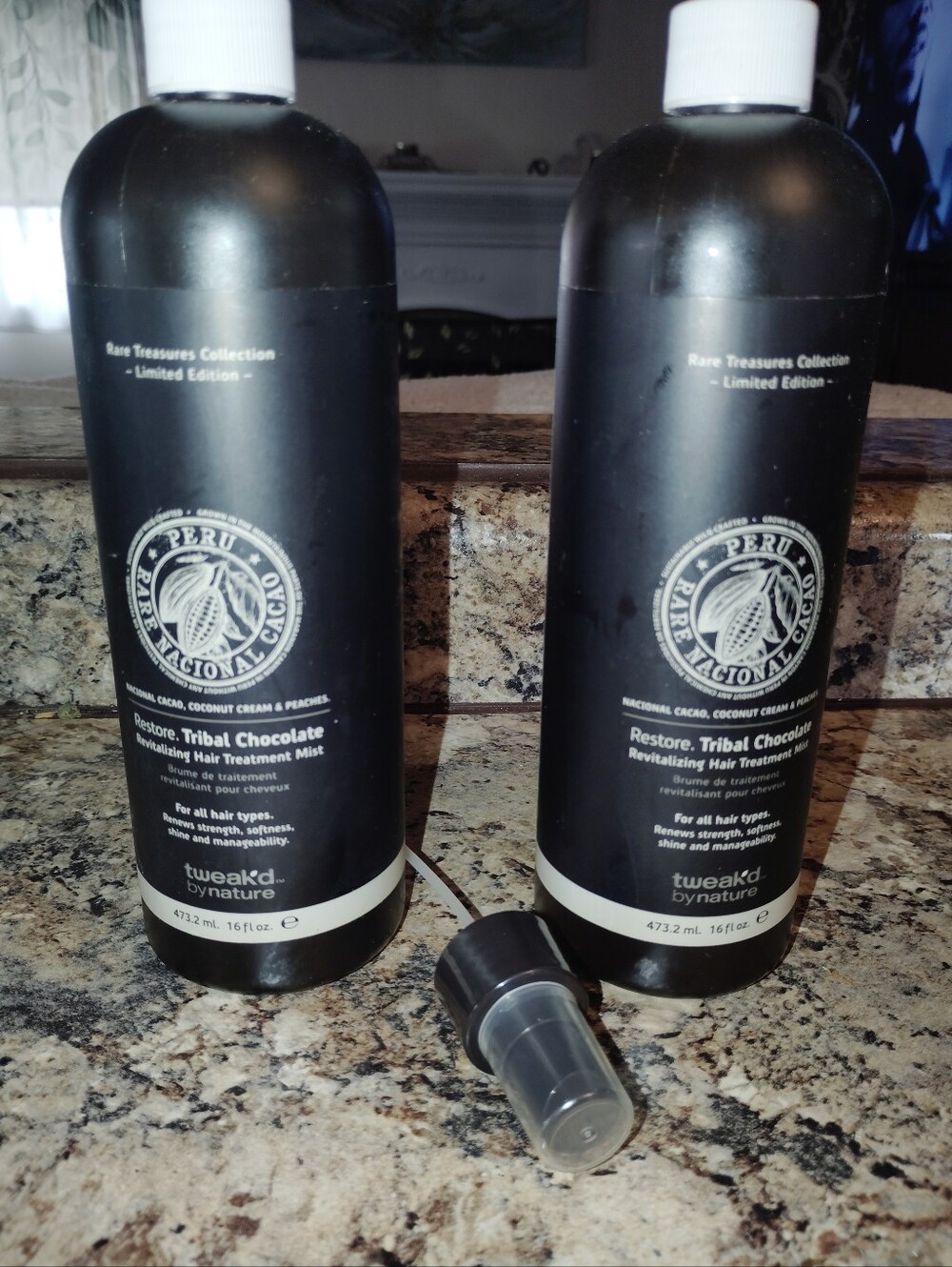 Restore Tribal Chocolate Revitalizing Hair Treatment Mist - Black